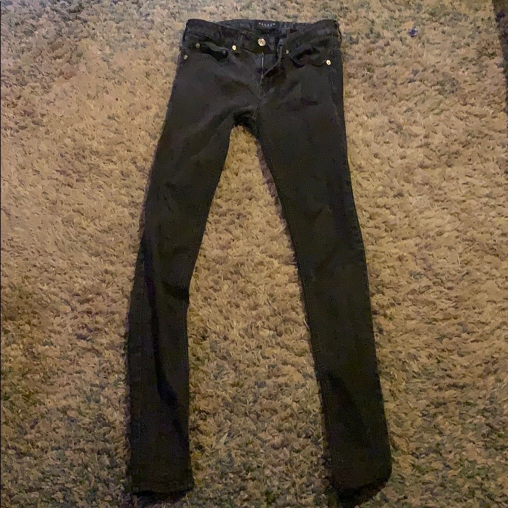 PacSun stretch denim skinny jeans.
